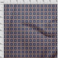 thumbnail image 3 of oneOone Organic Cotton Poplin Twill Fabric Paisley Ikat Printed Craft Fabric BTY 42 Inch Wide, 3 of 4