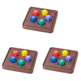 thumbnail image 1 of Juego Tradicional Gonggi Jack Stone Pebbles Gifts (5 Dados Con Plato), 1 of 2