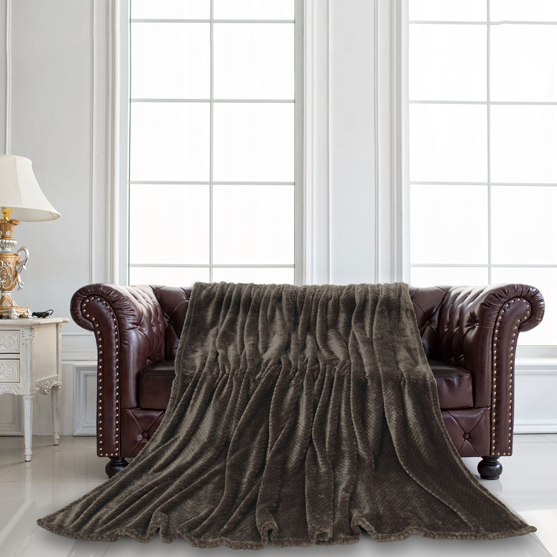 Dark Brown Details about   Madison Sofa/Couch Throw Cover 
