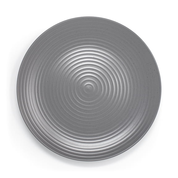 Assiette plate HT Evelyn 10.5 pouces grise