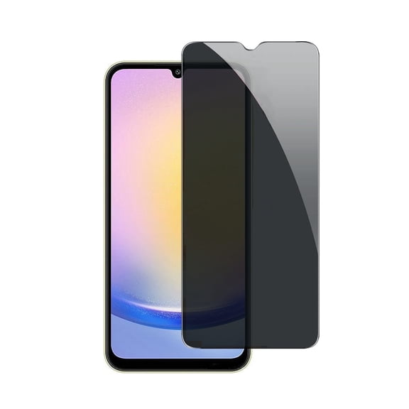 PAPAUTOP [2 Pcs] for Samsung Galaxy A25 5G Privacy Anti-Spy Easy Installation Tempered Glass Screen Protector