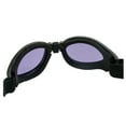 thumbnail image 6 of Birdz Eyewear Parrot Folding Padded Motorcycle Goggles Black Frame with Purple Lens for Men & Women, 6 of 8