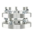 thumbnail image 4 of 2pcs Hub Centric Wheel Adapters for Audi A4 (2008-2014), Mercedes-Benz (1994-2014), Maybach (2005-2012) - Durable Silver Aluminum for Enhanced Stability, 4 of 11