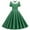 LYQ1_Army Green, variant on Meichang Women Party Dresses 1950s Vintage Double Breasted Notch Lapel Short Sleeve Cocktail Dress A-Line Polka Dot Prom Midi Dress