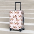 thumbnail image 2 of Lsque Dachshund Dog Puppy Printed Luggage Cover, Travel Luggage Protector,Scratch and Dirt Resistant, Fits 18-32 Inch Luggage - X-Large, 2 of 9