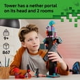 thumbnail image 4 of LEGO Minecraft The Enderman Tower Building Toy for Boys & Girls - Video Game Building Set for Kids, Ages 9+ - 2 Toys in 1 for Player Vs. Player Pretend Play - Gift Idea for Gamers - 21279, 4 of 8