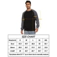 thumbnail image 7 of Zehisen Men's Lightweight Sweatshirts with Kangaroo Pocket Relaxed Fit Crew Neck Pullover Shirt Dark Gary M, 7 of 7