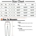thumbnail image 3 of Busydd Women's Pants Casual Baggy Warm Winter Pants Trousers Solid Color Wide Leg Pants for Women Cozy Thermal Elastic Waist Down Puffy Pants, 3 of 5