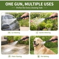 thumbnail image 4 of PowerJet High Pressure Water Gun-5-in-1 Nozzle,Garden Hose Pressure Booster,3000PSI Booster, Heavy Duty for Car Wash, Garden Watering & Outdoor Cleaning, 4 of 8