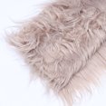 thumbnail image 2 of OULII Rectangular Khaki Synthetic Fur Diy Washable 1Pack, 2 of 5