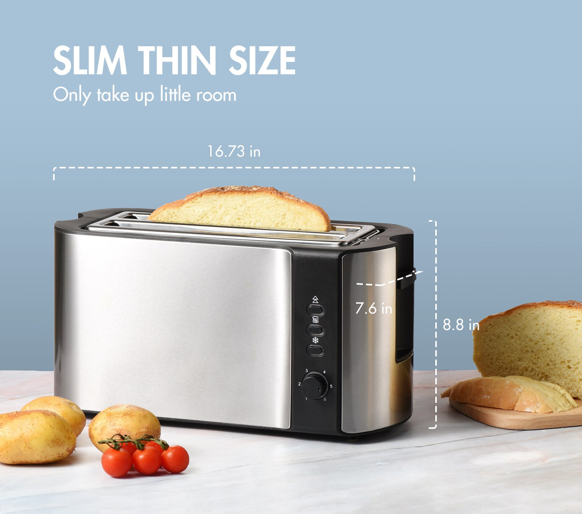 IKICH Long Slot Toaster review - The Gadgeteer