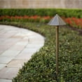 thumbnail image 3 of VOLT Parasol 12V Brass Path Light (25" Tall), 3 of 4