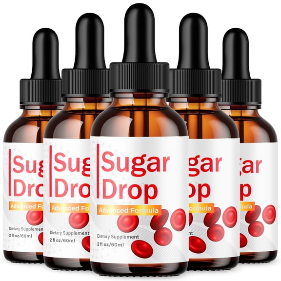 Sugar Drop Advanced Formula Drops Natural Support Supplement SugarDrop 150 Servings