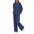 thumbnail image 6 of Jsaierl Women's 2 Piece Outfits Long Sleeve Pullover Sweatshirt Jogger Pants Sweatsuit Lounge Sets Fall Outfits for Women 2026, 6 of 8