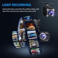 thumbnail image 5 of Dash Cam Front and Rear Three recording 1080P Dash Camera for Cars 3 channel recording Car Camera Front Rear and Inside with 64GB Card loop recording night vision HDR Parking G-Sensor, 5 of 11