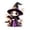 B, variant on Halloween Miniature Wooden Figurine Set, Pumpkin Witch Ghost Tiered Tray Decor, Cute Spooky Desktop Ornaments for Home Party