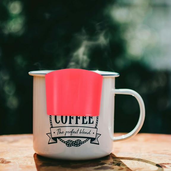 BESTYASH 4-Pack Hanging Tea Bag Holders, PP Container for Tea Cups, Assorted Colors for Easy Storage