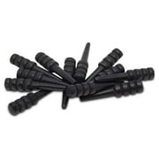 Wood Cribbage Pegs, Pack of 12 Black Pegs for New Set or Replacement Pieces by Woodpeckers