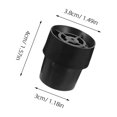 thumbnail image 2 of WEUVEB 8 Pcs Coussinets de Remplacement pour Trampoline Résistants à l'Usure Protecteurs Noirs pour Chaises, 2 of 8