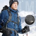 thumbnail image 4 of XL Azul 1 par de guantes de pantalla de nieve de esquí de invierno para hombres y mujeres, 4 of 5
