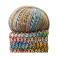 thumbnail image 1 of MYG Camouflage Cotton Spray Yarn Cotton Wool Fancy Hand-Knitted Wool, 1 of 6