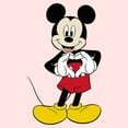 thumbnail image 2 of Toddler's Mickey & Friends Love Heart Hands  Graphic Tee Light Pink 3T, 2 of 3