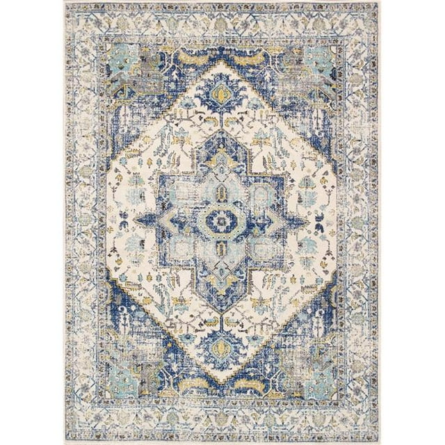 Pasargad Home PRC-5365 2.08x6 Chelsea Design Abstract Power Loomed Area Rug - 2 ft. 8 in. x 6 ft.