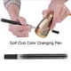 thumbnail image 2 of Bolígrafo de golf, tinta acrílica que cubre el poder, bolígrafo que cambia de Color, colorido para regalo de golfistas Hugtrwg  Para estrenar, 2 of 7