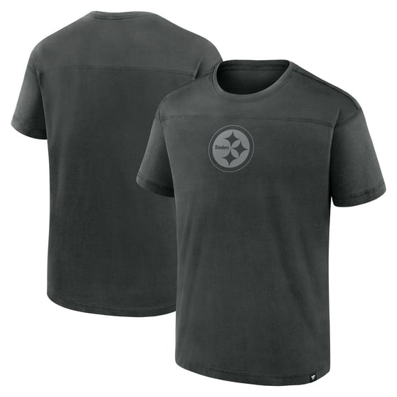 Men's Fanatics Black Pittsburgh Steelers Mini Tonal T-Shirt