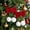 B, variant on OKKVV Christmas Sequin Bow Ornament, Santa Boots Style Decorative Bow, Sparkly Holiday Bow for Wreath Christmas Tree Gift Box Home Indoor Xmas Decor, 5.12 x 5.91 in