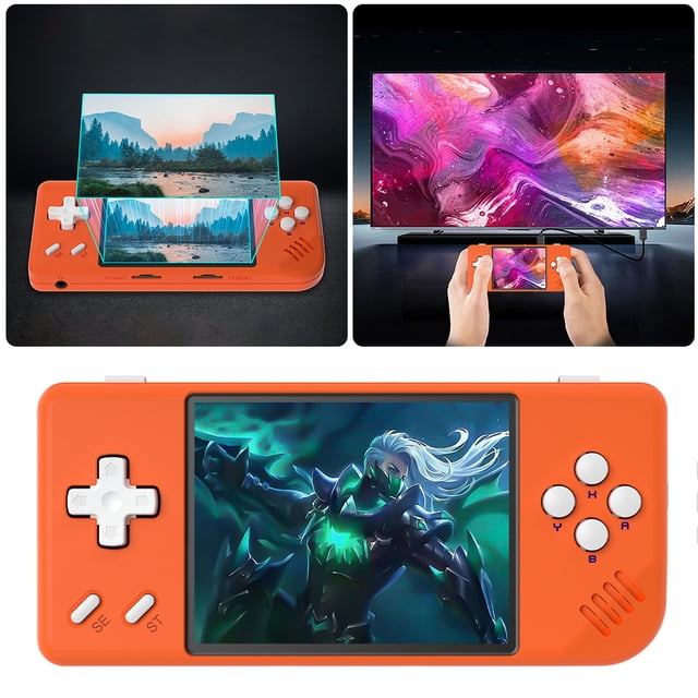 Reproductores Juegos Portátiles RG28XX Linux OS Pantalla IPS 2 83 Pulgadas para Y Adultos