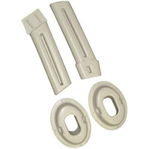 Confer Plastics CK7200 Deck Mount Conversion Kit for 7200 Roll Guard Above Ground Swimming Pool A-Frame Ladder, Accessory Only, Beige