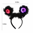 thumbnail image 3 of Fiudx Diadema de Halloween con Forma de Globo Ocular, Diseño de Ojos Brillantes, Cómoda y Agradable para La Piel, Perfecta para Fiestas de Disfraces, Mascaradas y Fiestas, Talla Única, Material Igníf, 3 of 6