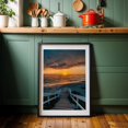 thumbnail image 6 of Windansea Sunset 02 - La Jolla California Photography Black Framed Wall Art Print 24 x 36 inches, 6 of 8