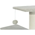 thumbnail image 3 of TRIXIE Abby Plush 4-Level 63.5" Cat Tree with Sisal Scratching Posts Condo & Cat Toy Gray, 3 of 8