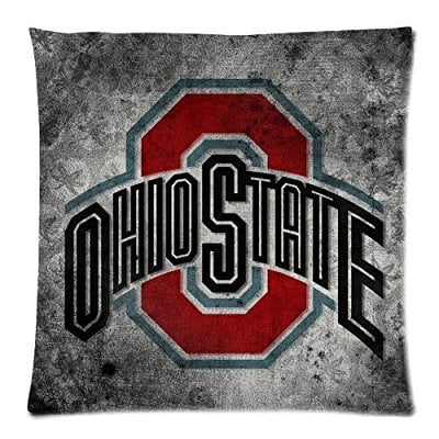 Custom Ohio State Buckeyes Pillowcase Standard 18x18 One Custom Ohio State Buckeyes Pillowcase Standard 18x18 One