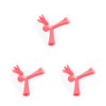 thumbnail image 2 of Sonducket Tachuelas de bola Goma Varias funciones Tee de golf Soporte reductor Accesorios de entrenamiento de alta elasticidad para Rosa 3piezas, 2 of 6