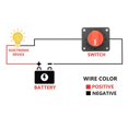 thumbnail image 5 of 300A Battery Disconnect Switch Cut Off Knob Isolator 6mm Screw Diameter for Auto Car, 5 of 5