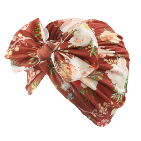

Relanfenk Baby Hats Floral Cap Beanie Ruffle Bowknot Headband Headwear Accessories Hat