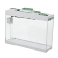 thumbnail image 4 of Mini de de acuario, almacenamiento USB, luces de bomba de aire silenciosas con accesorios de filtración de agua, caja para mascotas para Gloria Tanque de acuario de escritorio, 4 of 6