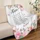 thumbnail image 4 of LHSHID Mema Gifts Gifts for Mema Mema Birthday Gifts Mema Gifts from Grandchildren Mema Gifts for Grandma Best Mema Ever Gifts Mema Gifts on Retirement Throw Blanket 50"x60", 4 of 8