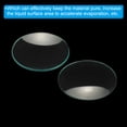 thumbnail image 4 of Uxcell 50mm Diameter Watch Glass, 15 Pack Beaker Cover Smooth Edges Chamfered Arc for Laboratory, Transparent, 4 of 5