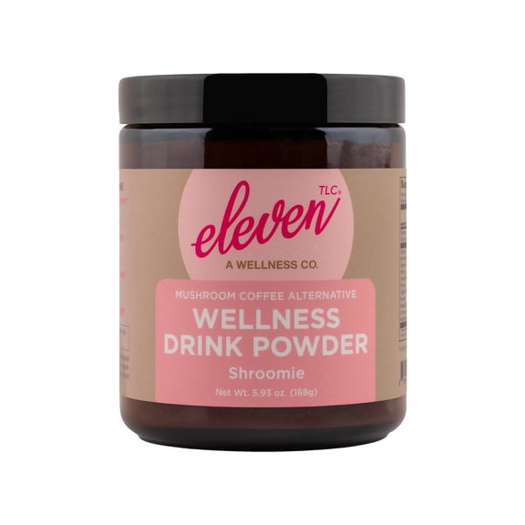 Eleven TLC, Shroomie Instant Mushroom Chicory Coffee Alternative , Caffeine Free Energy, 168 G