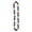 Purple, variant on Mardi Gras Carnival Beaded Necklaces, Colorful Party Jewelry For Cos Masquerade, All-Season Holiday Decor Necklaces