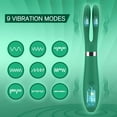 thumbnail image 4 of Mini Neck Massager for Deep Tissue, Neck and Shoulder Massager for Neck Back Shoulder Legs Electric Kneading Massage Use at Home Office Car Gifts for Men WomenA223, 4 of 8