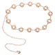 thumbnail image 1 of Cinturón de cadena de cintura versátil de metal Cinturón de cadena de vientre de cadena de cuerpo para damas de mujer HOMEMAXS MX10072355, 1 of 6