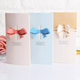 thumbnail image 2 of Tarjeta de felicitación de ala de amor de Bowknot, tarjeta de bendición de boda, tarjeta de regalo de invitación de escritura a mano para cumpleaños, Baby Shower, Día de San Valentín, 2 of 4