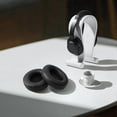 thumbnail image 4 of Ear pads compatible with DOQAUS ear pads - 2X earphone replacement - black, 4 of 5