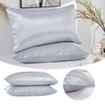 Blue Pillow Covers 18x18 Set Of 4 Grey Decorative Throw Pillow Cover