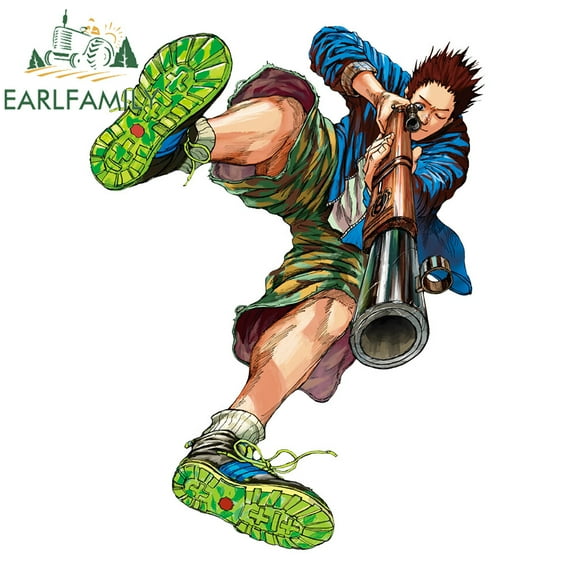 EARLFAMILY 5.1" Sakamoto Taro Cool Anime SAKAMOTO DAYS Car Decals Vinyl Stickers